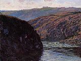 Claude Monet Valley of the Creuse Afternoon Sunlight painting